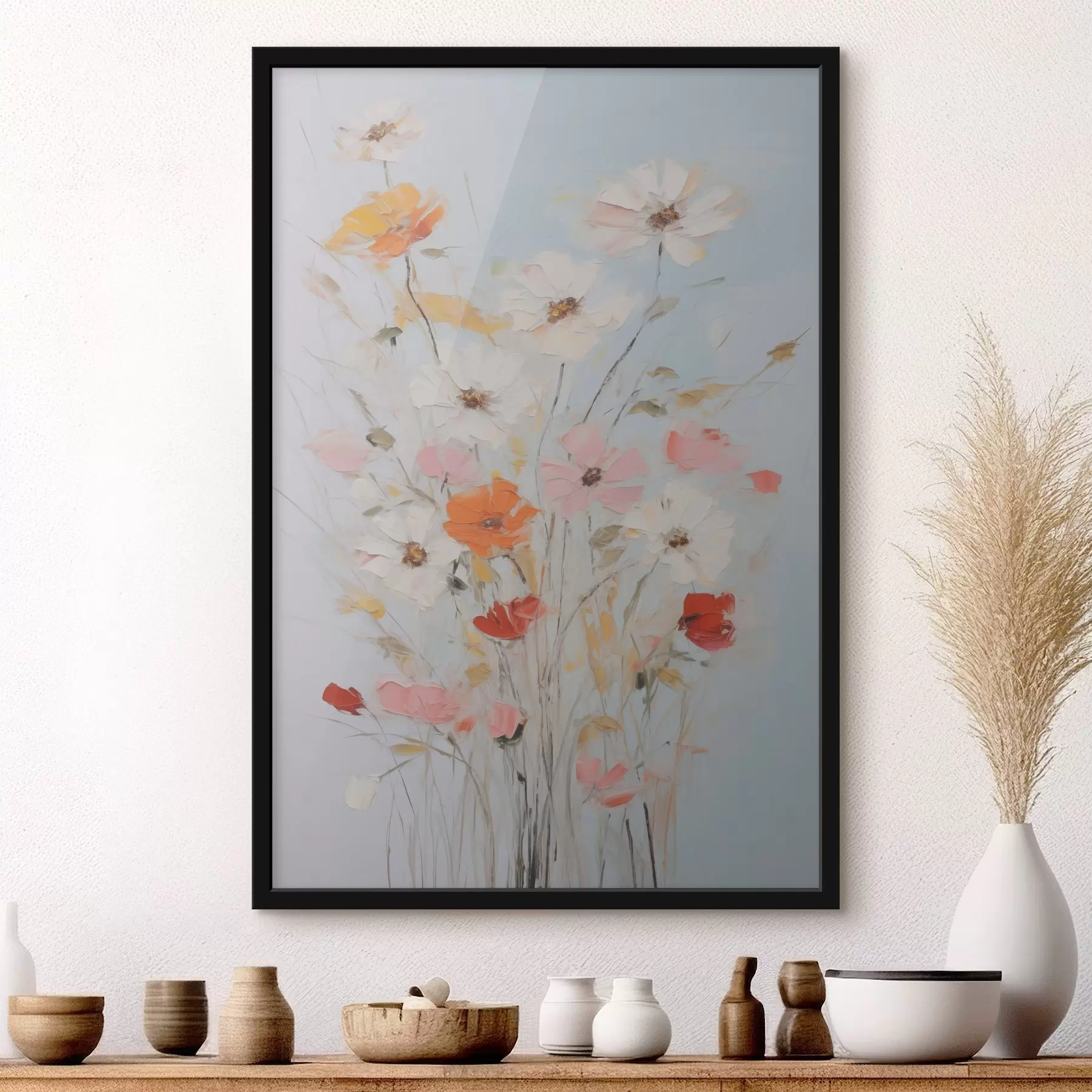 Papier peint Fleurs délicates f45981