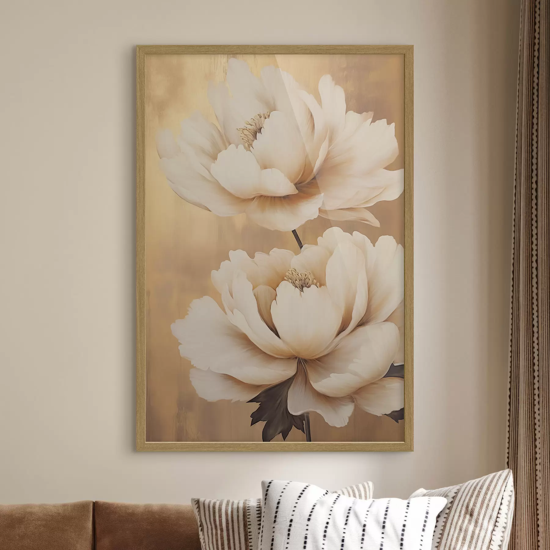 Papier peint Pivoines et instant f45956
