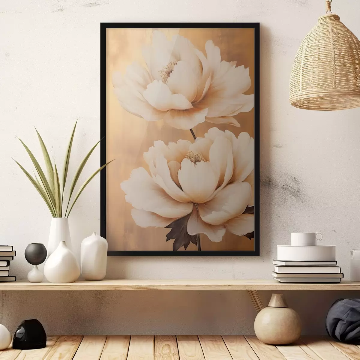Poster Pivoines f45956