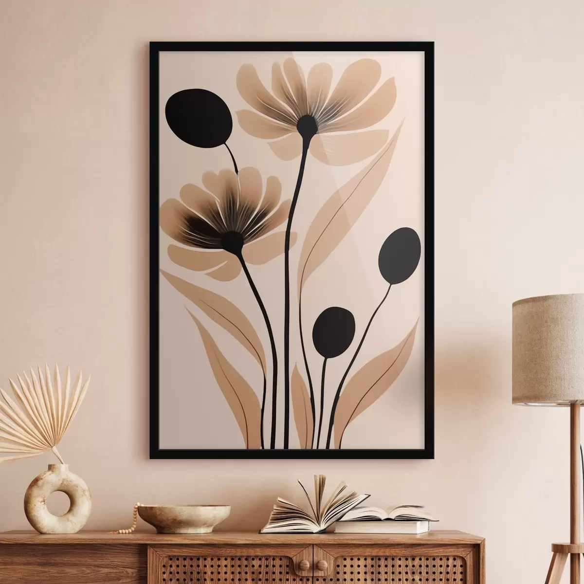 Poster Fleurs abstraites f45963