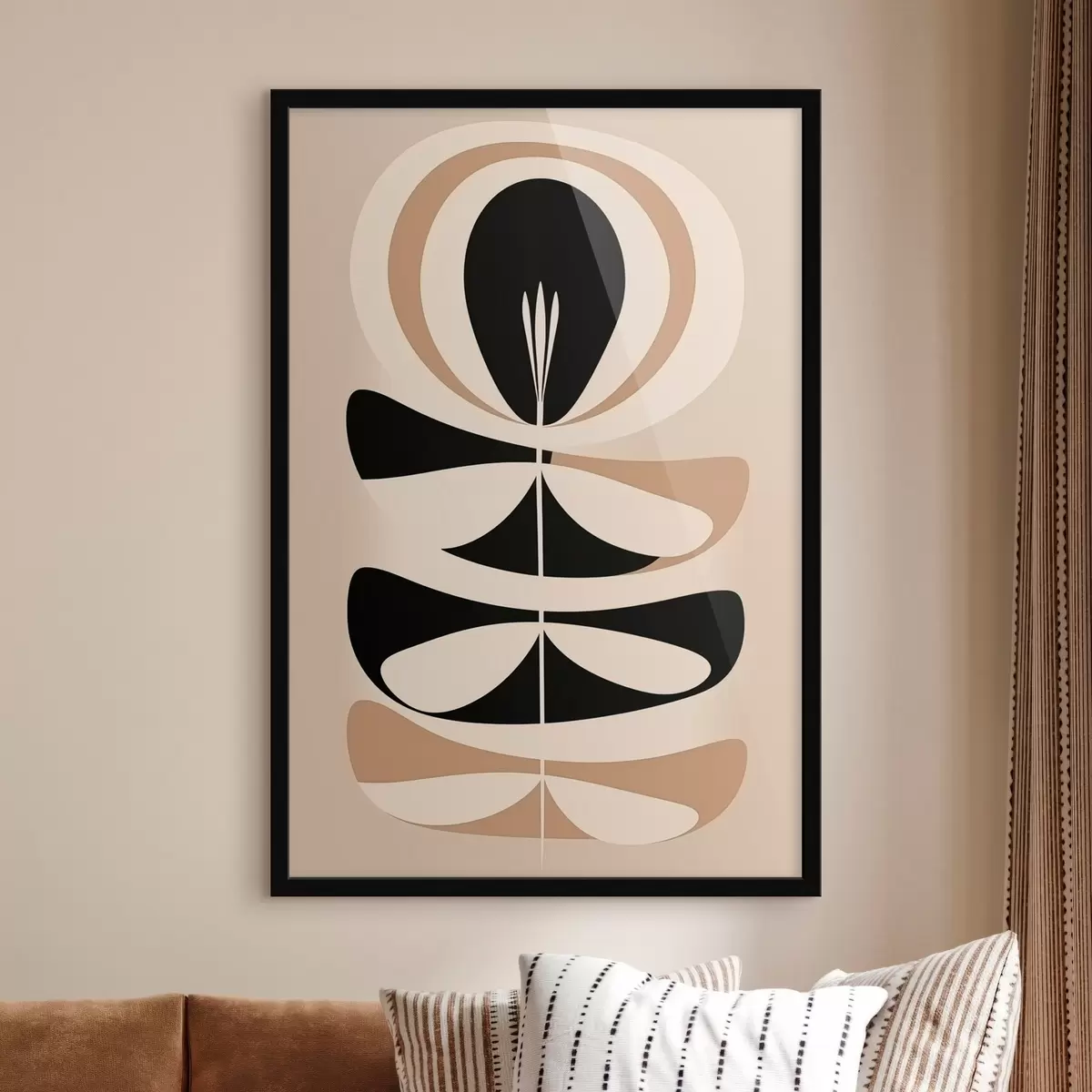 Poster Fleur abstraite f45969