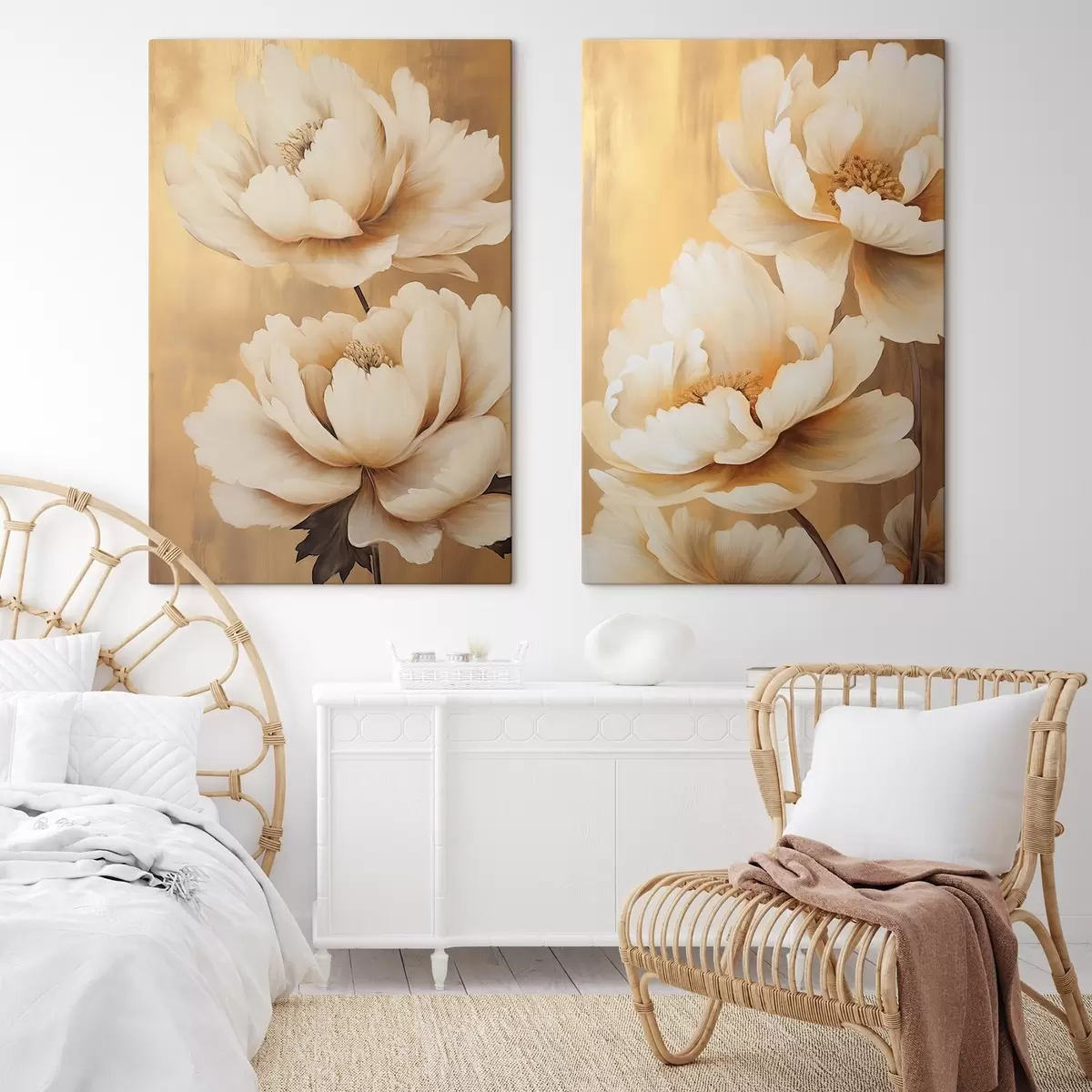 Tableau Pivoines m00772