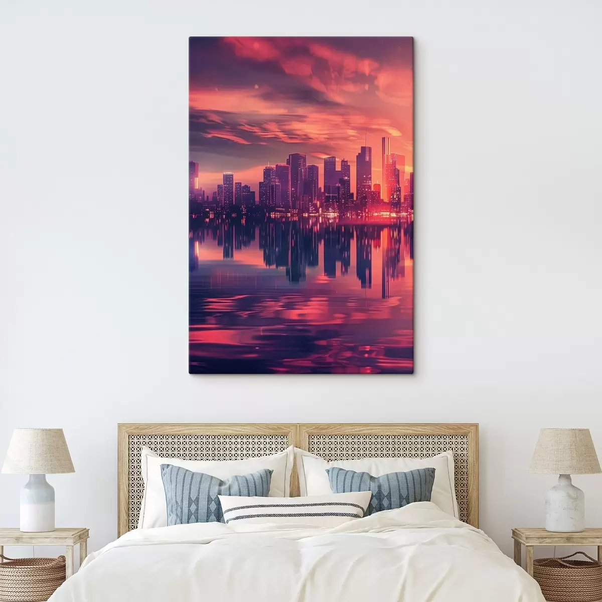 Tableau Ville moderne s45657