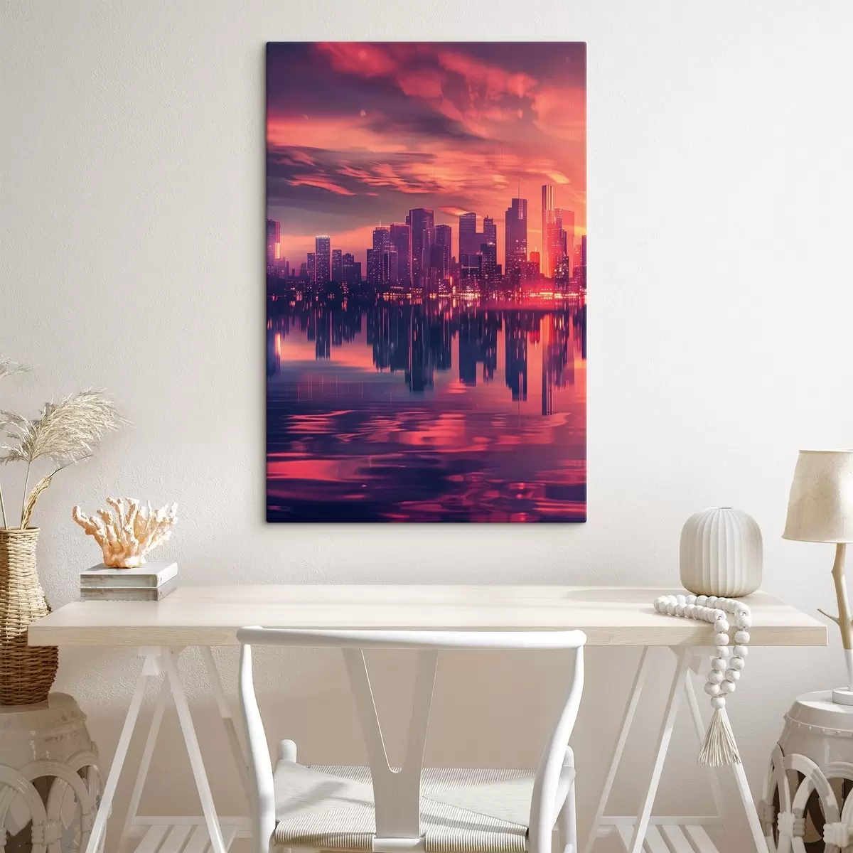 Tableau Ville moderne s45657
