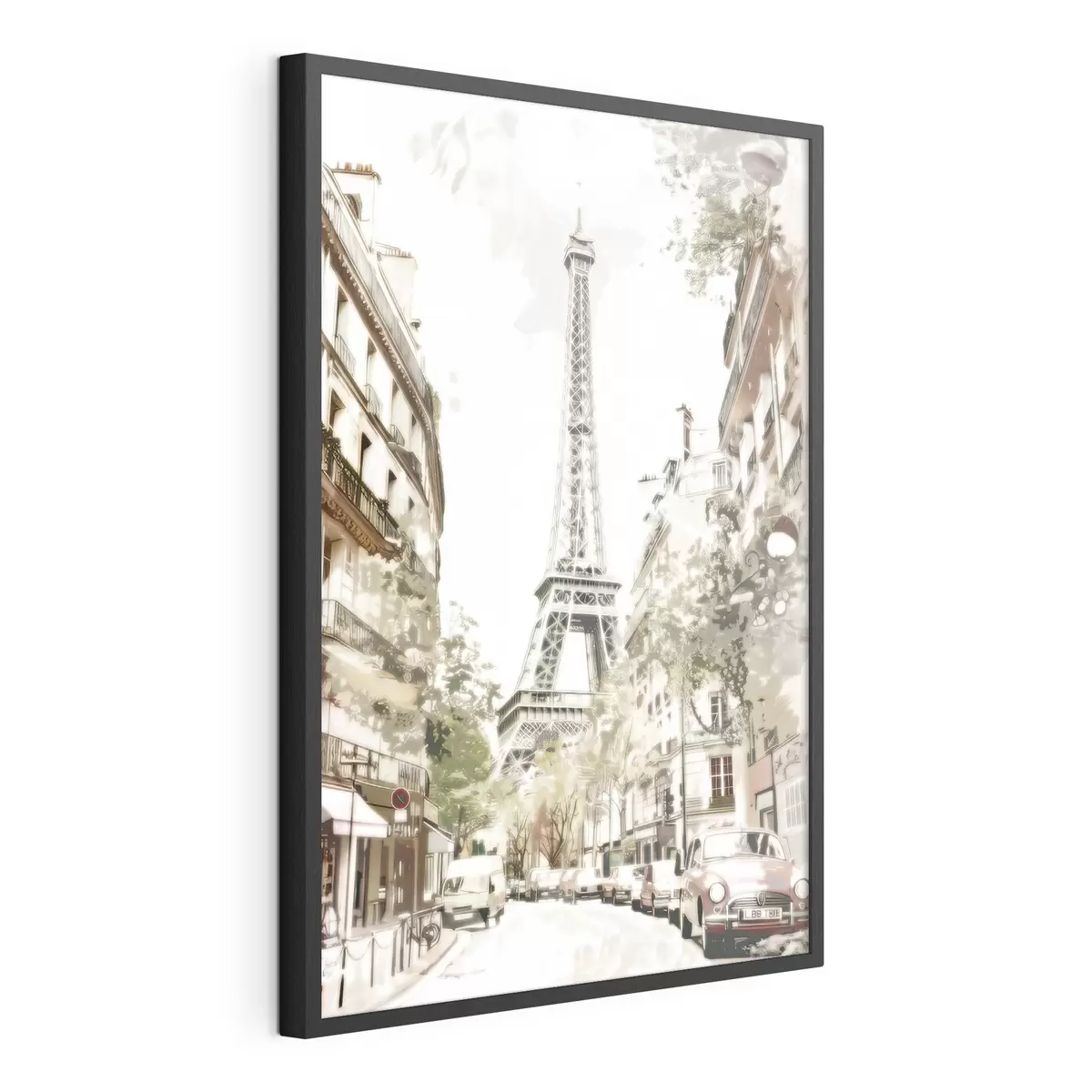 Poster Image de Paris, imitation de peinture f45668