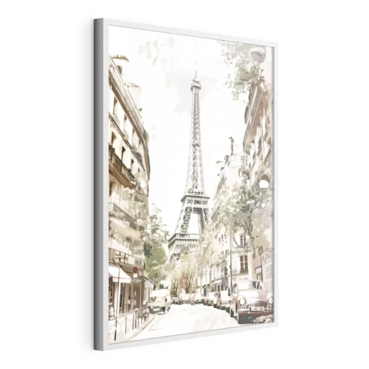 Poster Image de Paris, imitation de peinture f45668