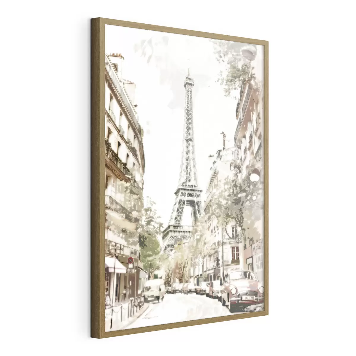 Poster Image de Paris, imitation de peinture f45668