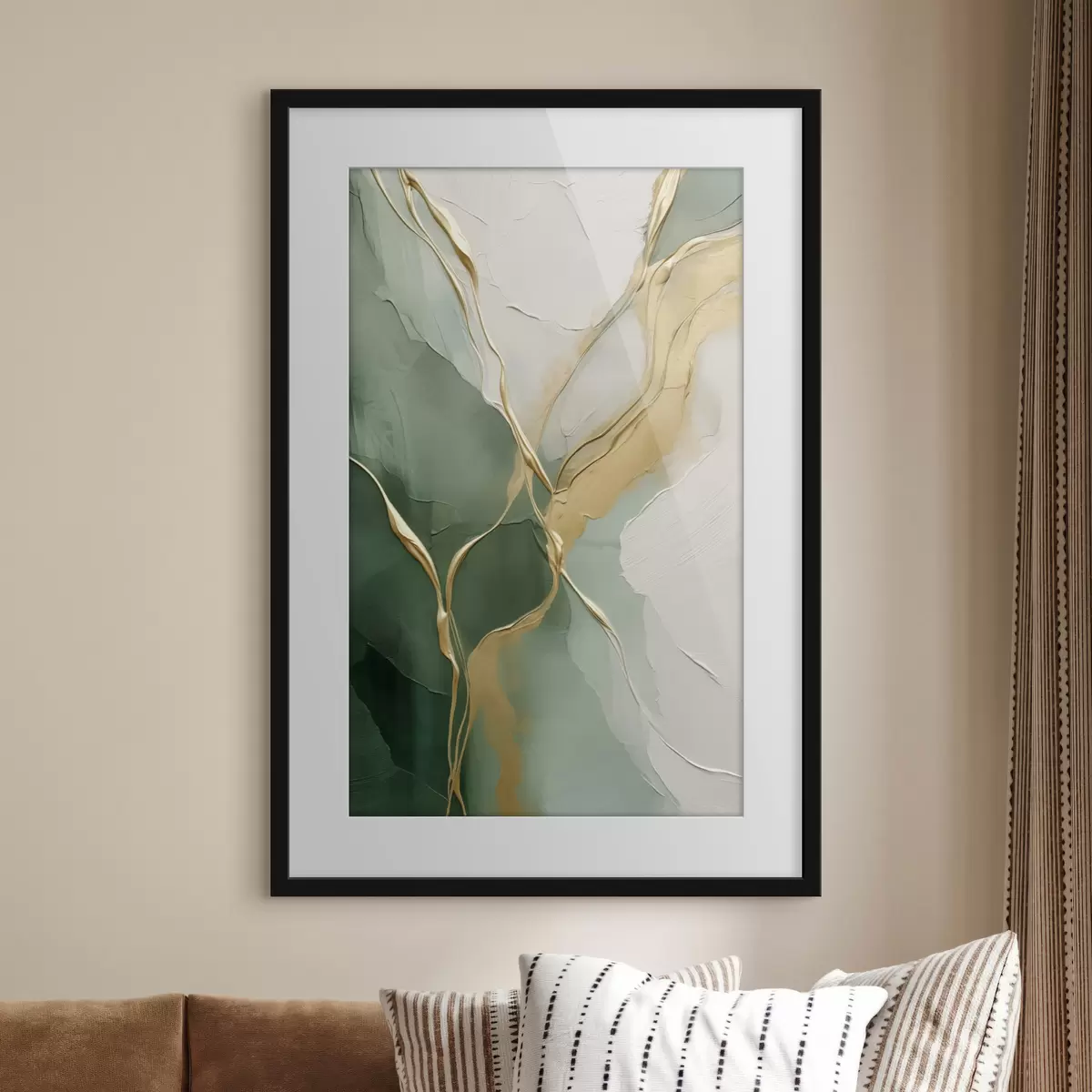 Poster Courants verts f45887