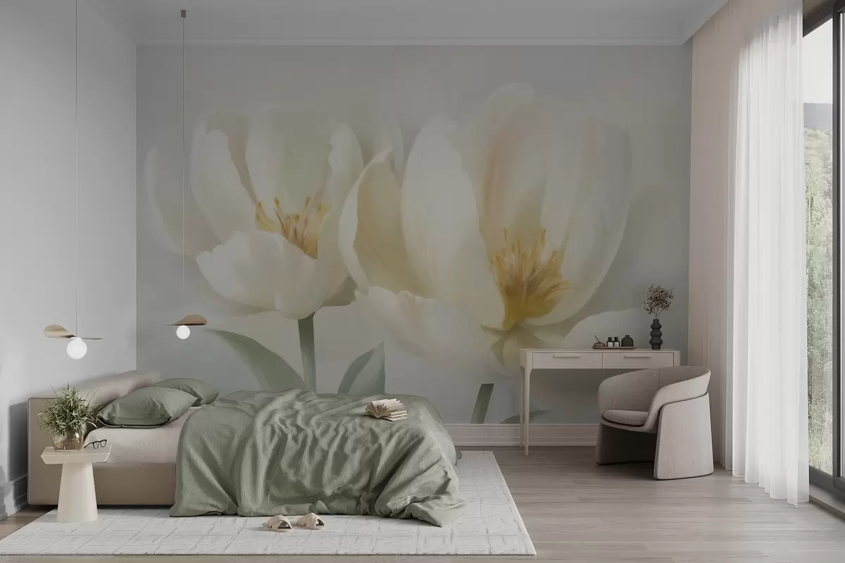 Papier peint Fleurs en fleurs w04652