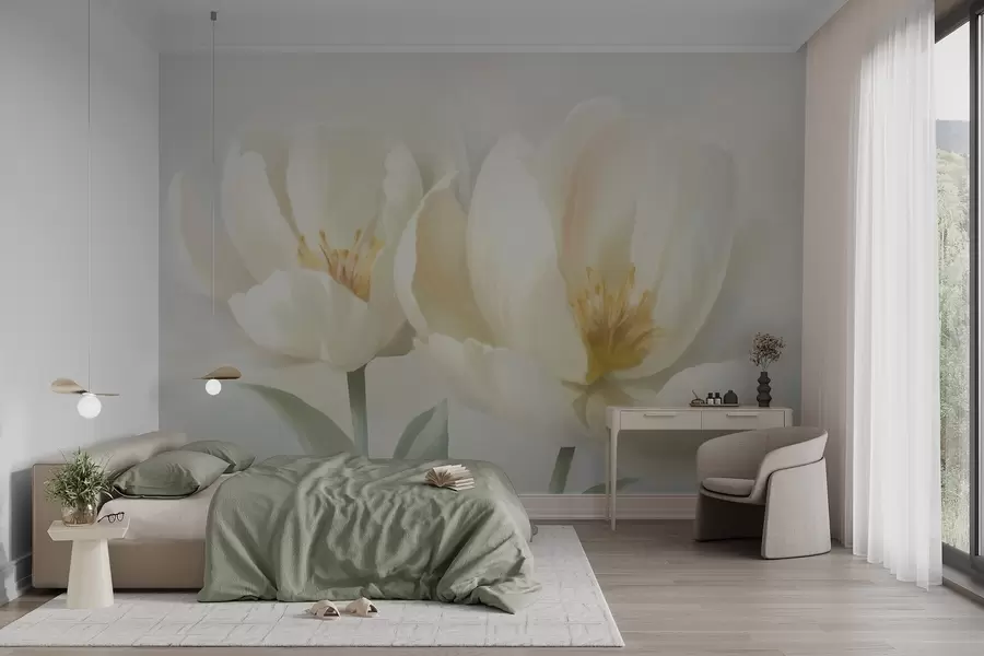 Papier peint Fleurs en fleurs w04652