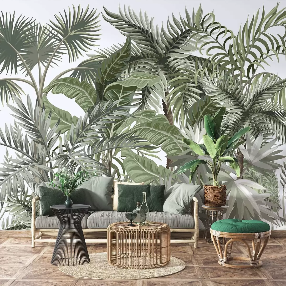 Papier peint Jungle w04646