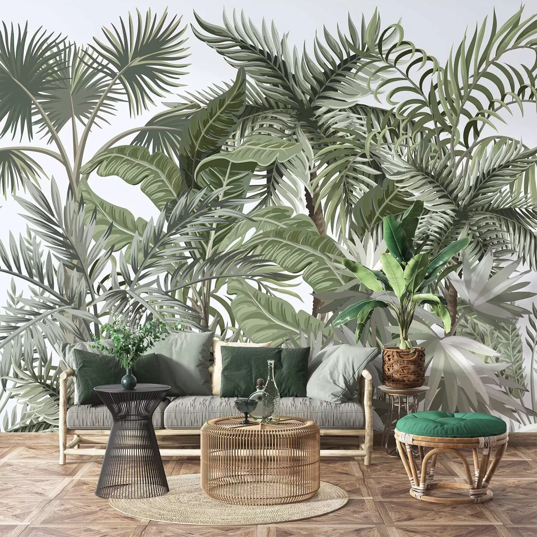 Papier peint Jungle w04646