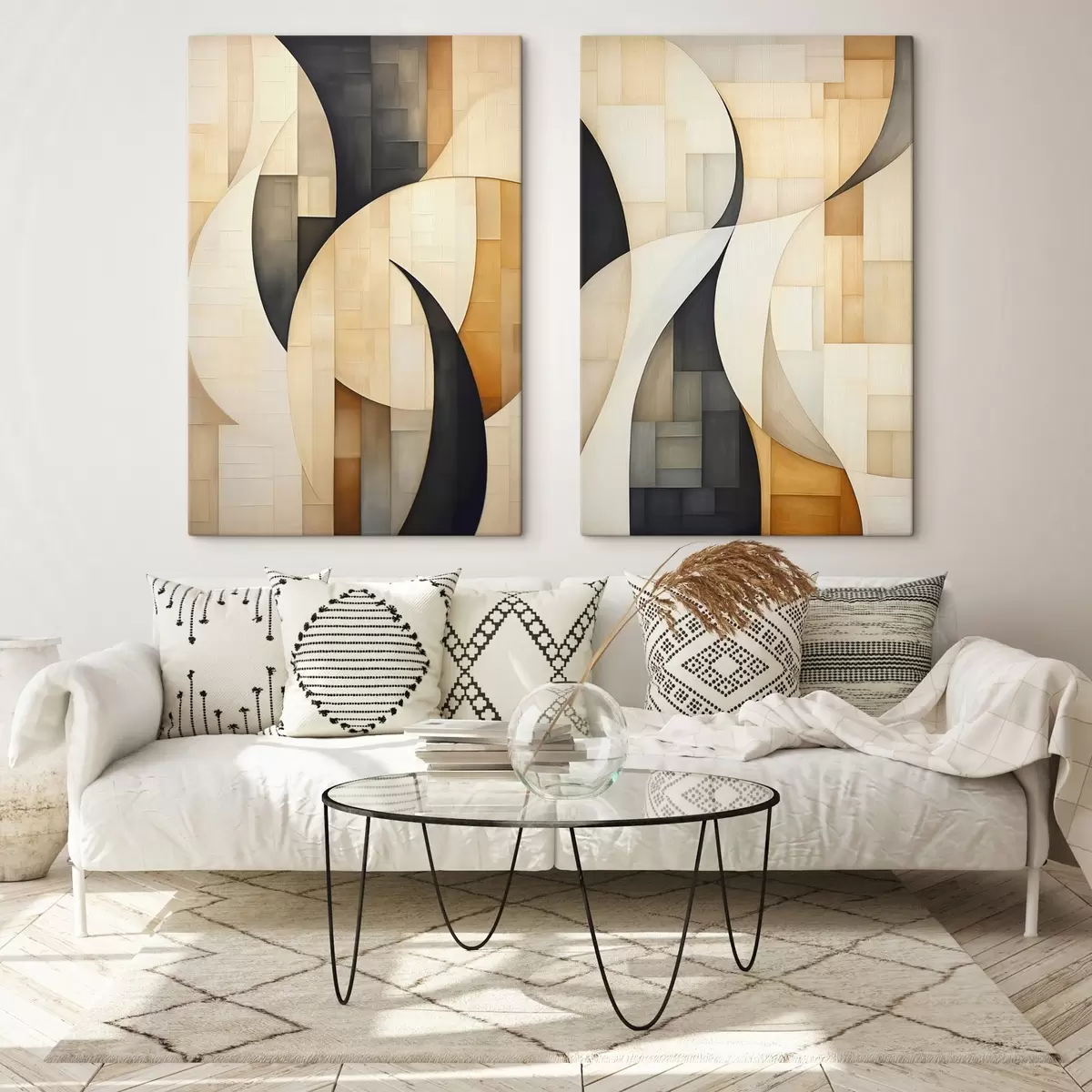 Tableau Abstraction géométrique m00780
