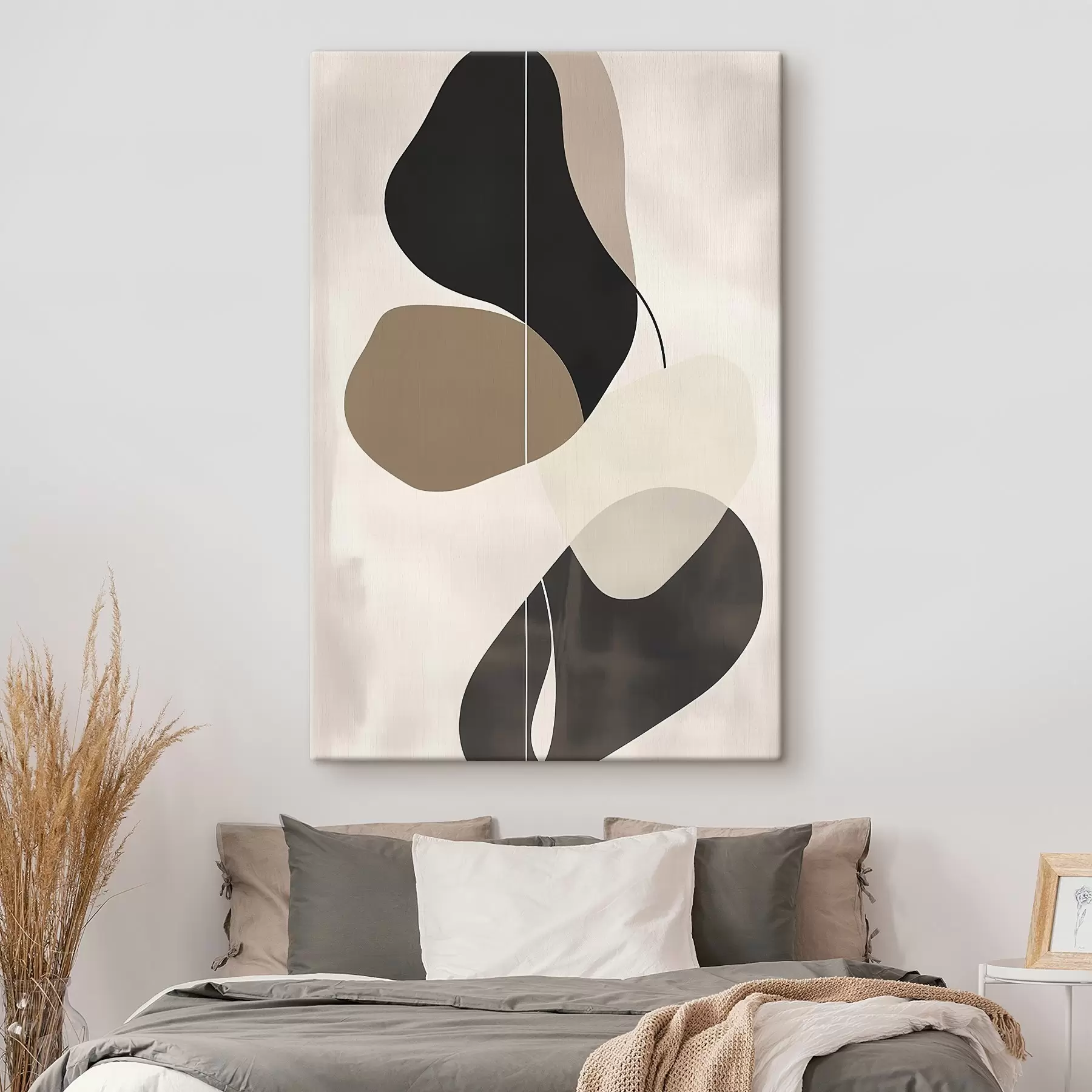 Tableau Formes abstraites flottantes s45995