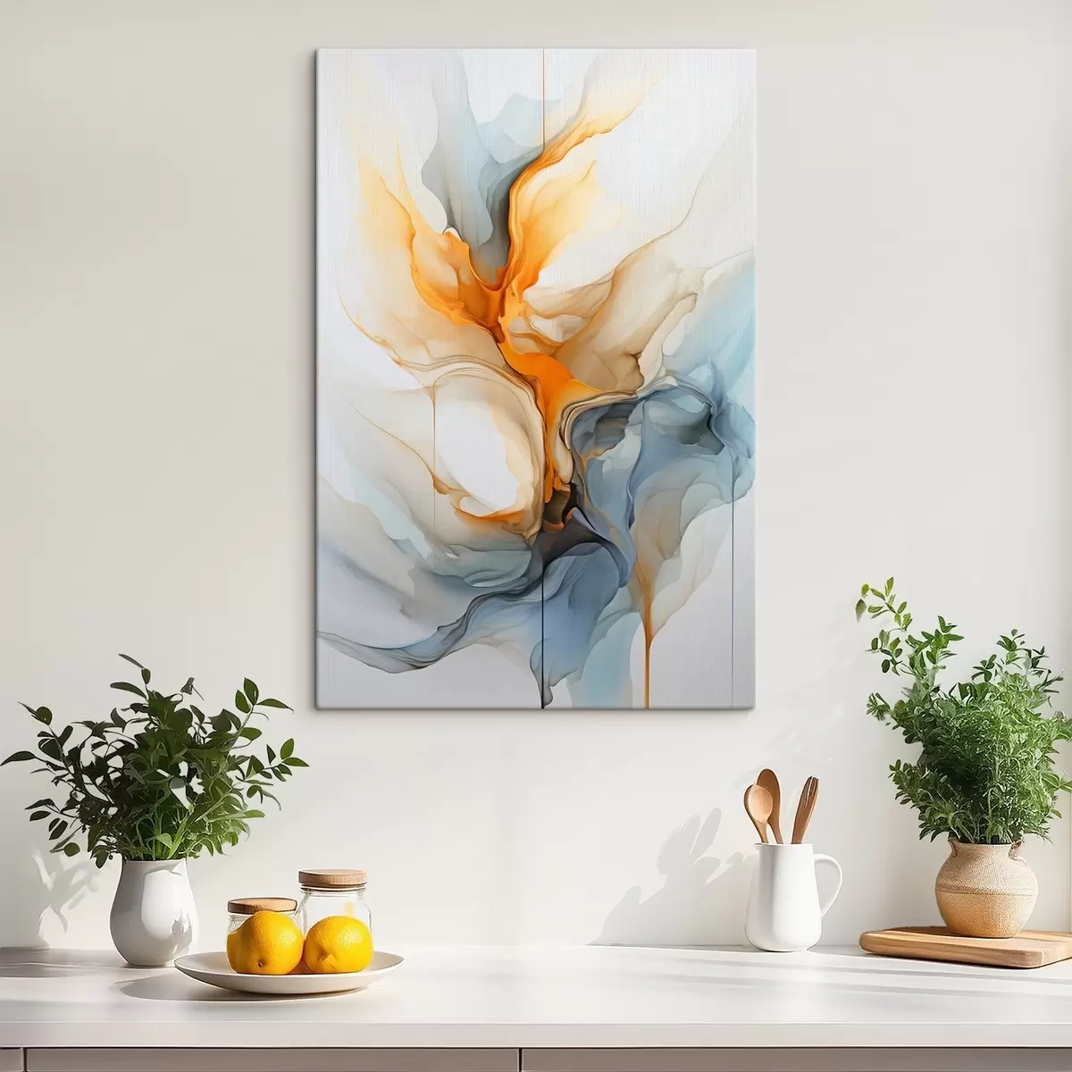 Tableau Abstraction liquide s46001
