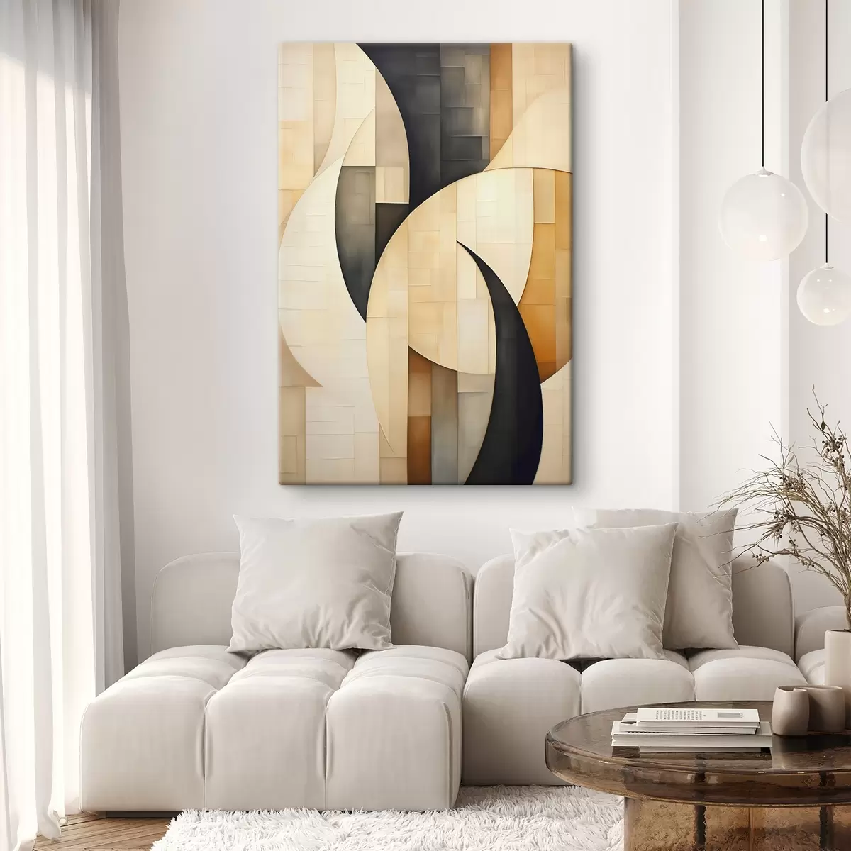 Tableau Abstraction géométrique s46006