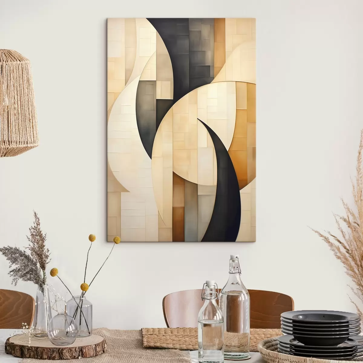 Tableau Abstraction géométrique s46006