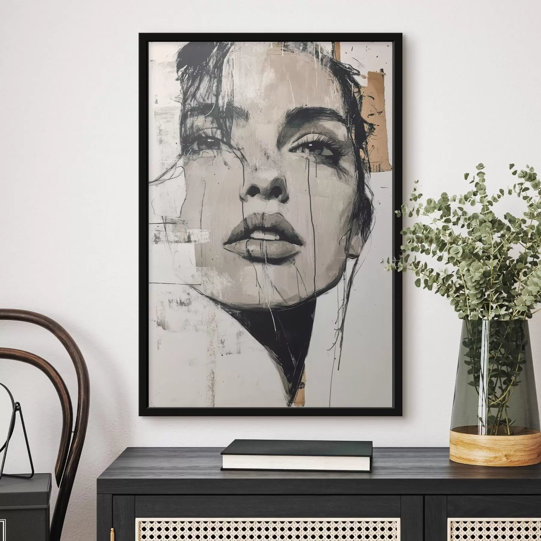 Papier peint Portrait d'une femme f45778