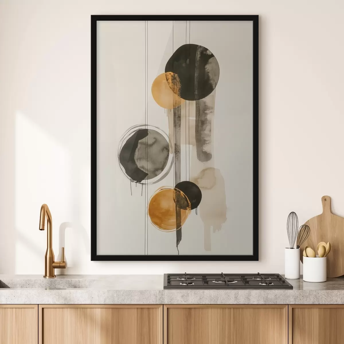 Poster Cercles abstraits f45780