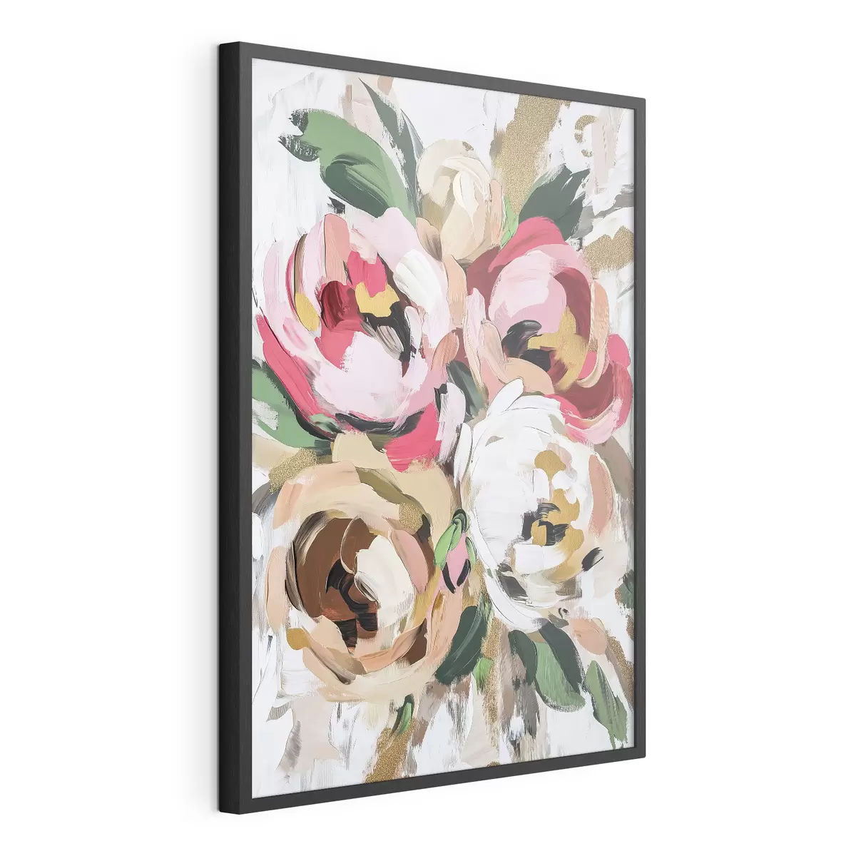 Poster Bouquet de fleurs abstrait f45982