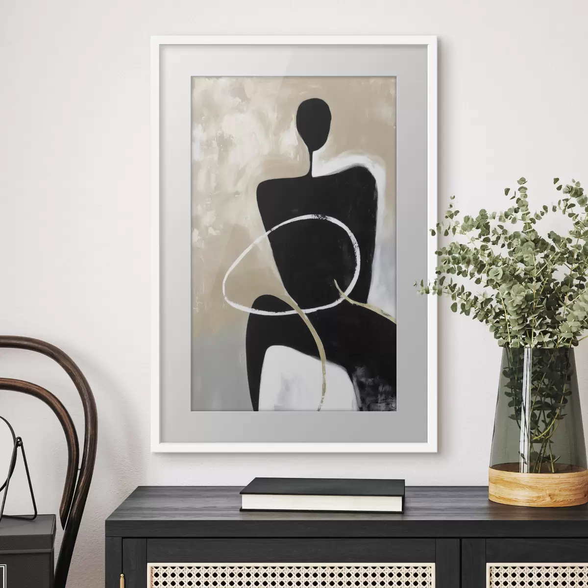 Poster Langage de la silhouette f45984