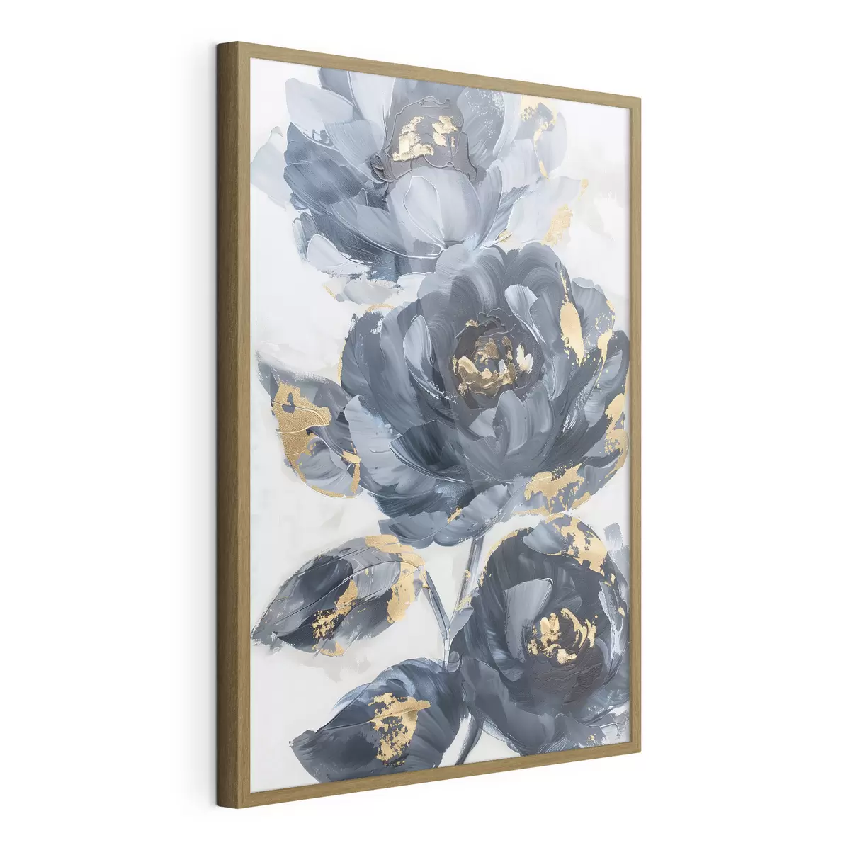 Poster Grandes fleurs abstraites f46011