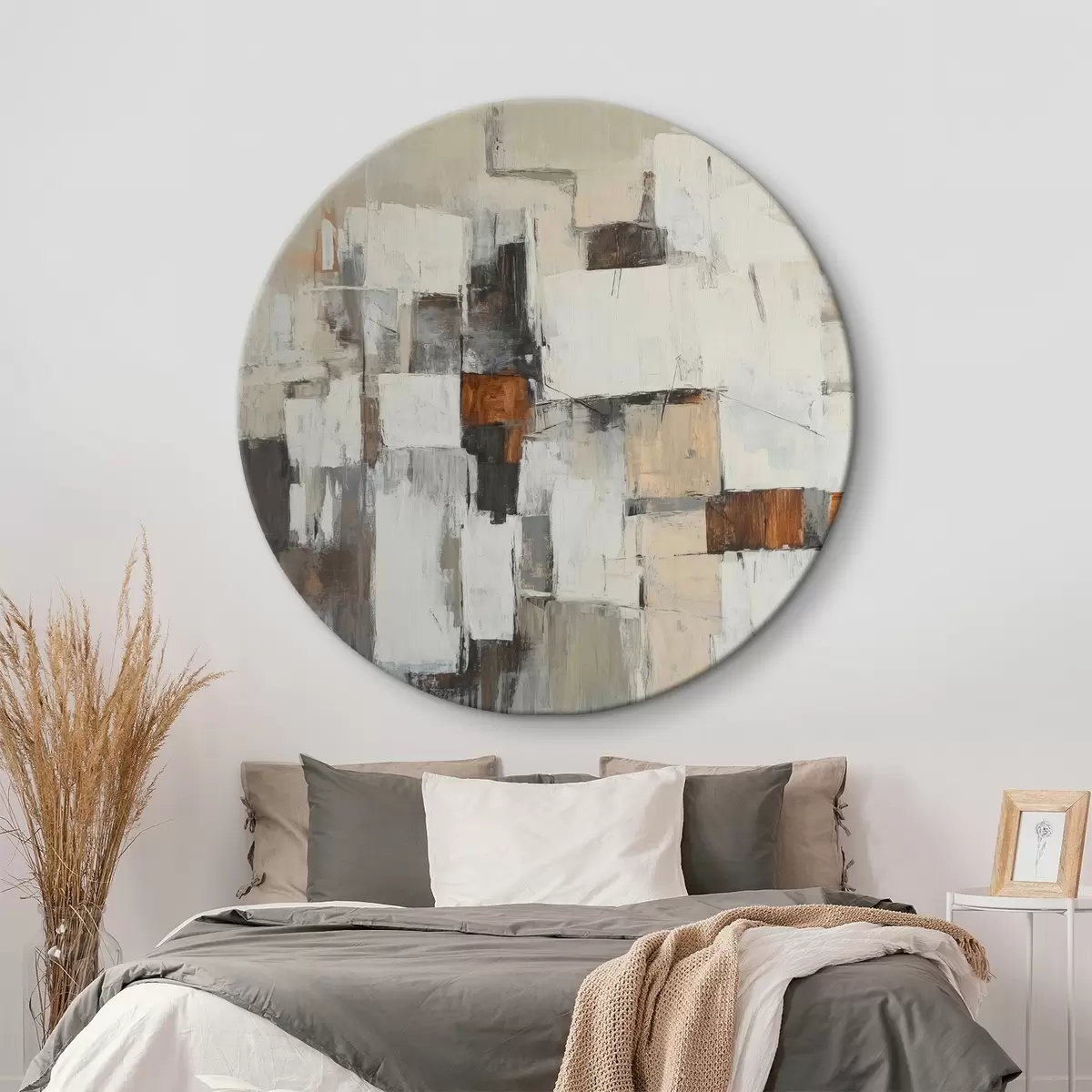 Tableaux rondes Abstraction r45990