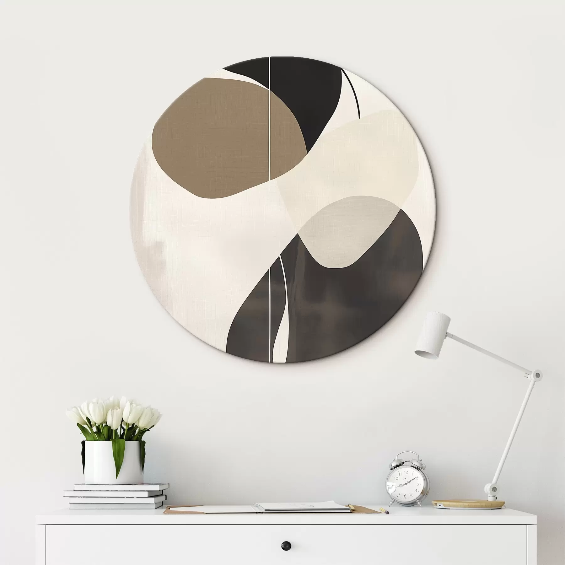 Tableau Formes abstraites flottantes r45995