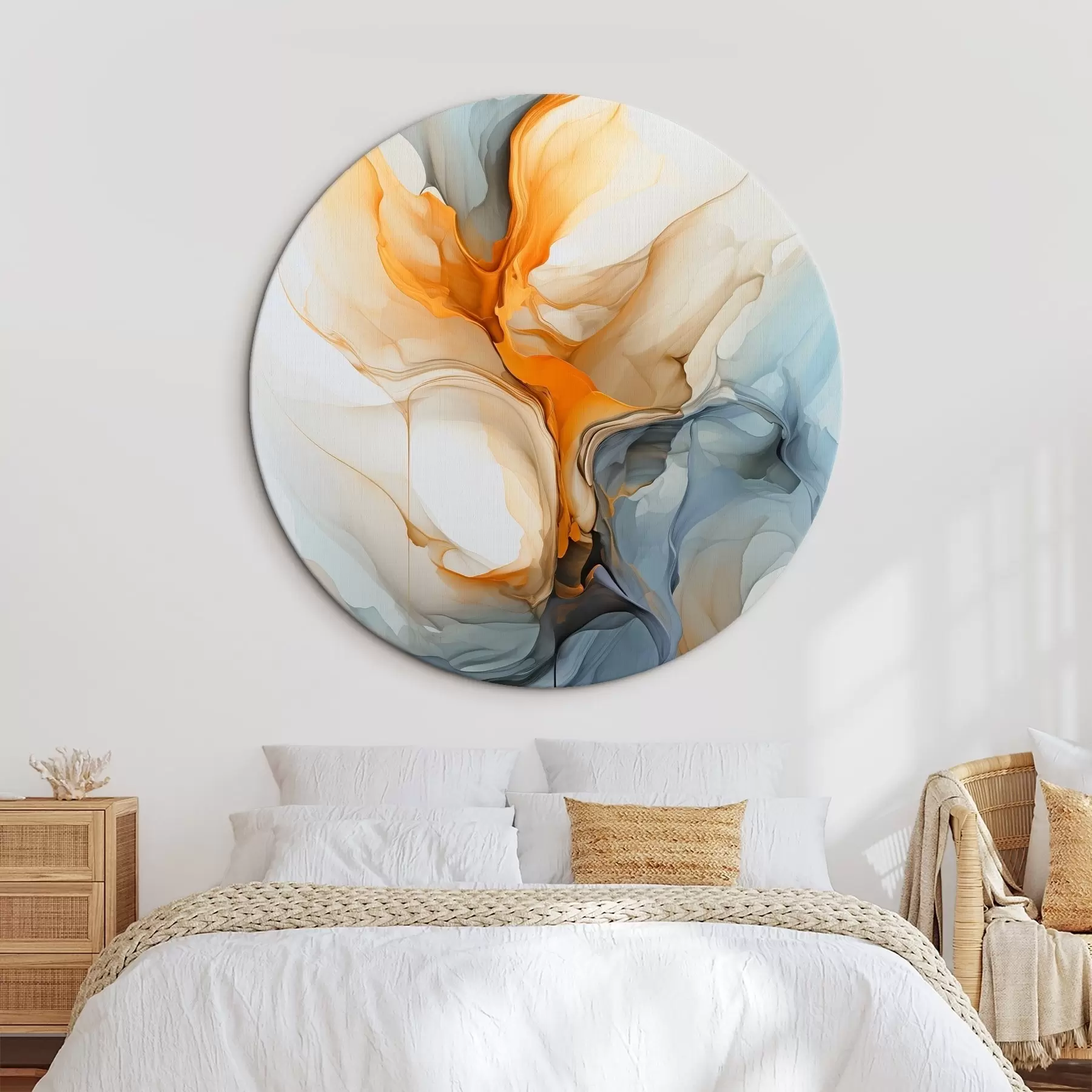 Tableau Abstraction liquide r46001