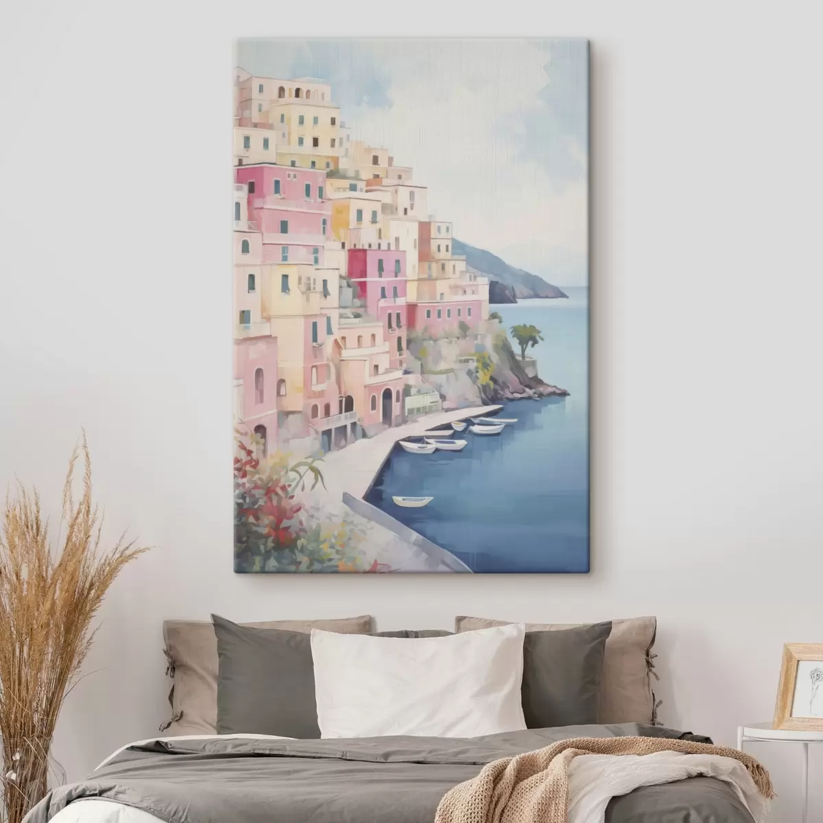Tableau Maisons au bord de la baie s46066