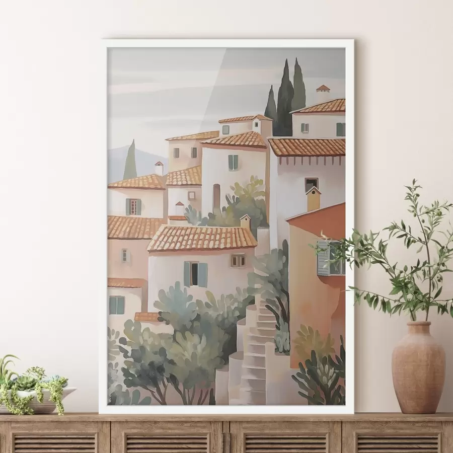 Papier peint Maisons f46059