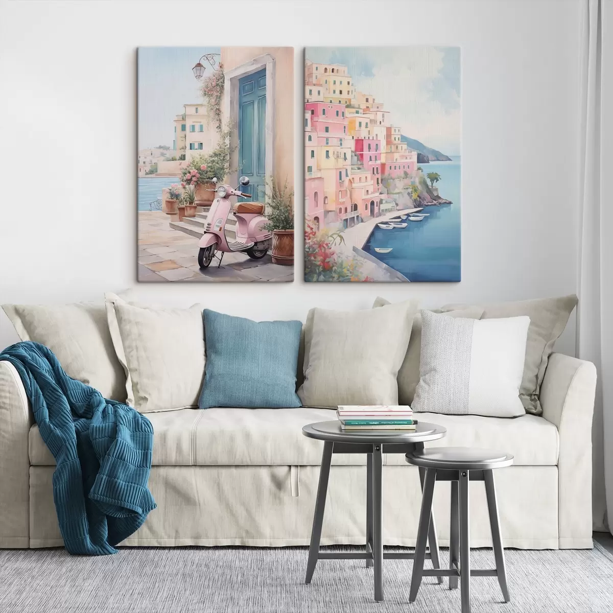 Tableau Ville maritime m00794