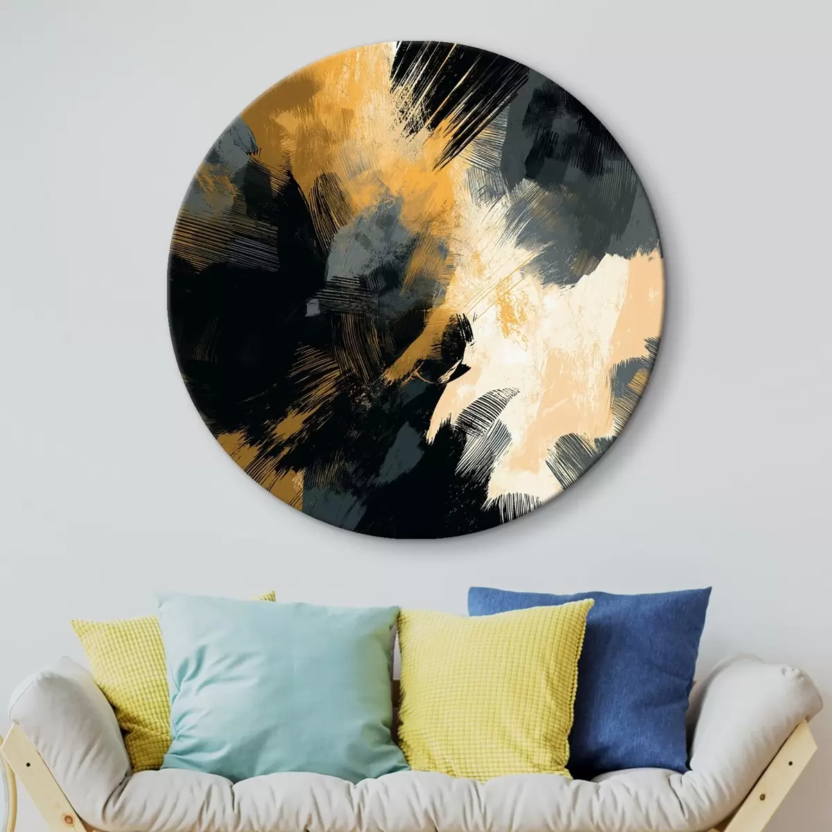 Tableaux rondes Éclatement r46030