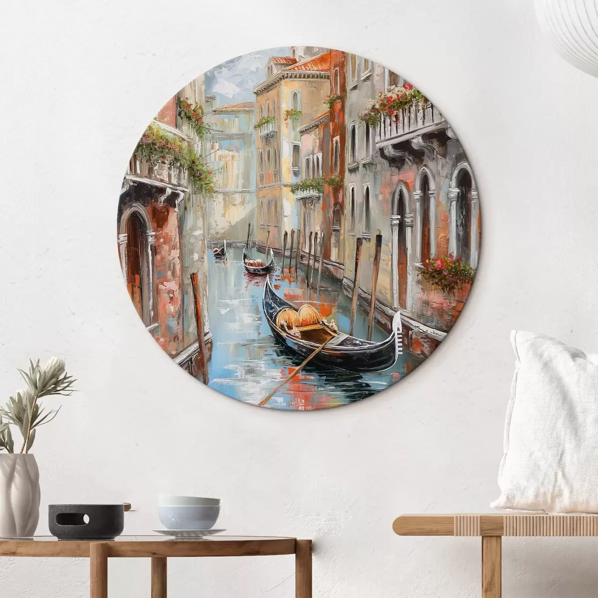 Tableaux rondes Canal r46031