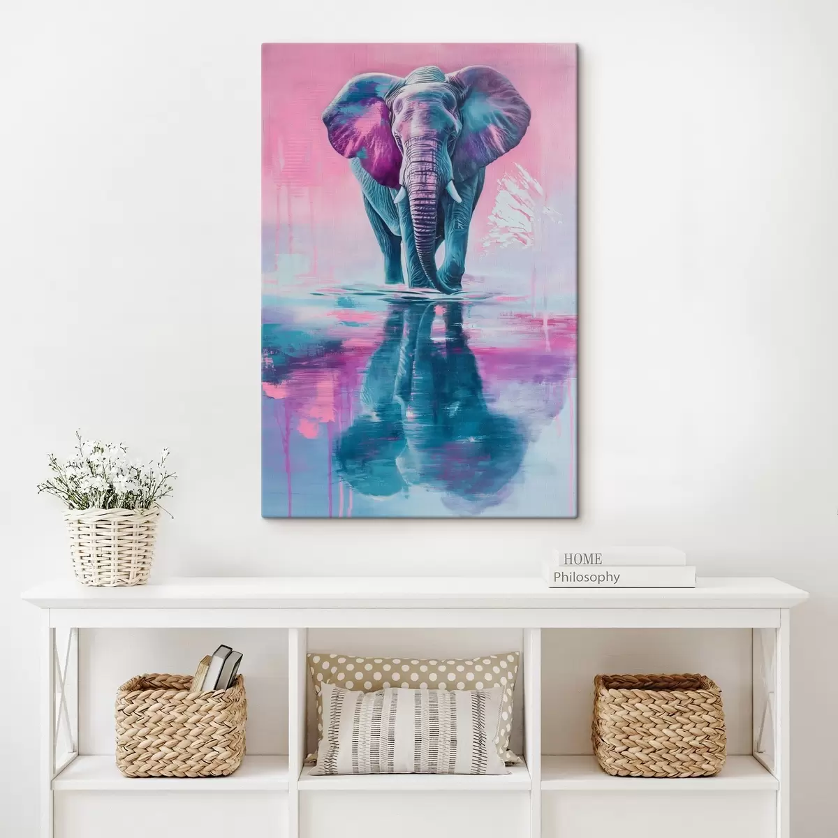 Tableau Éléphant s46032