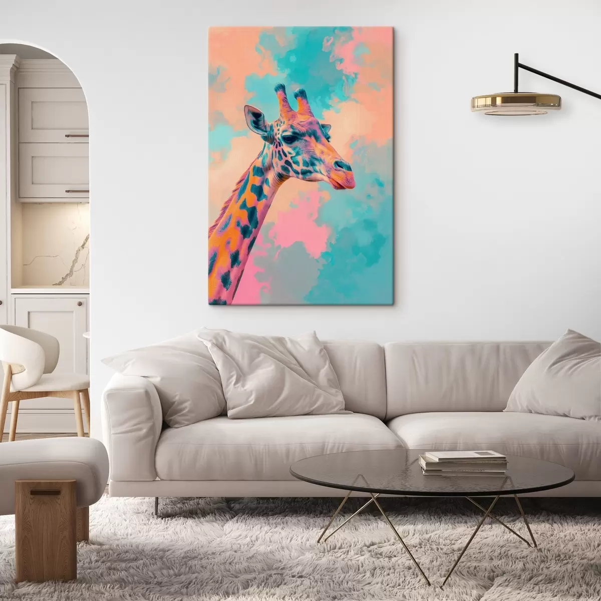 Tableau Girafe s46037