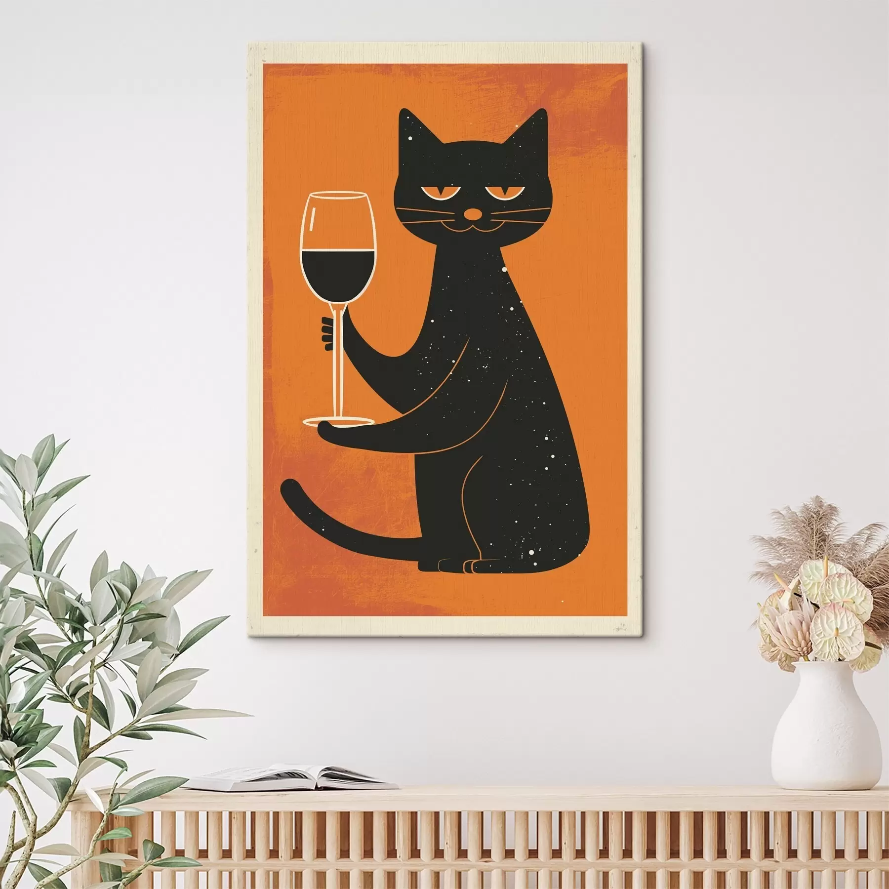 Tableau Vin pour chat s46046