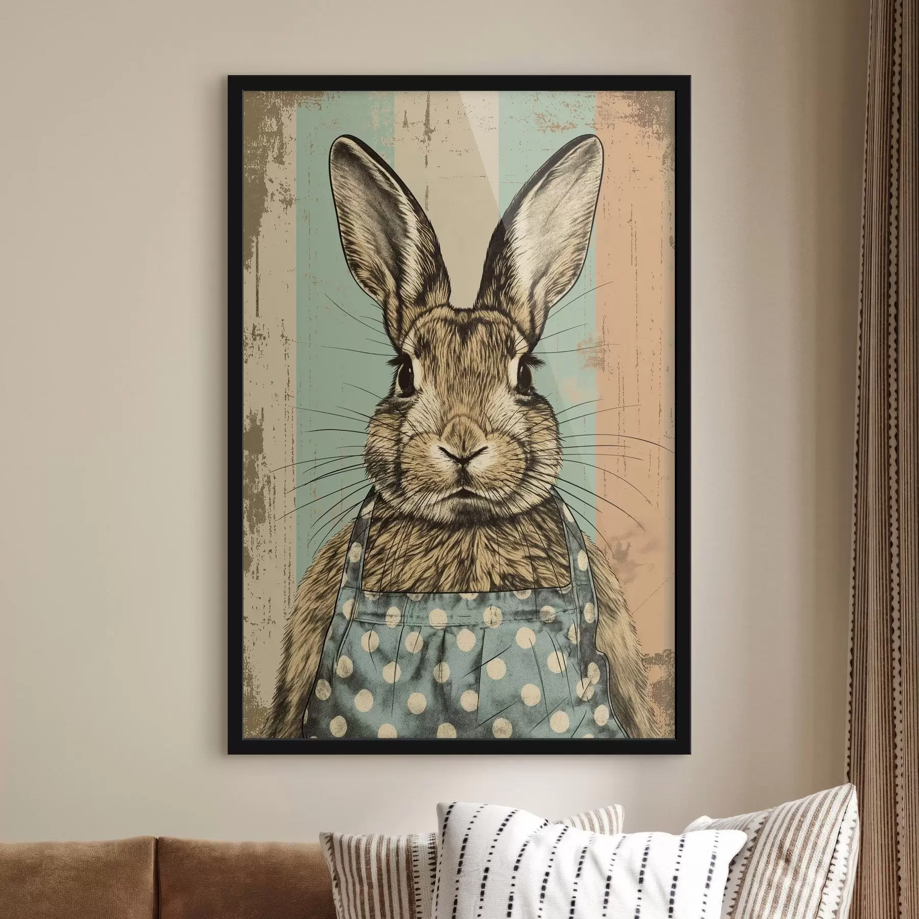 Papier peint Lapin f46017