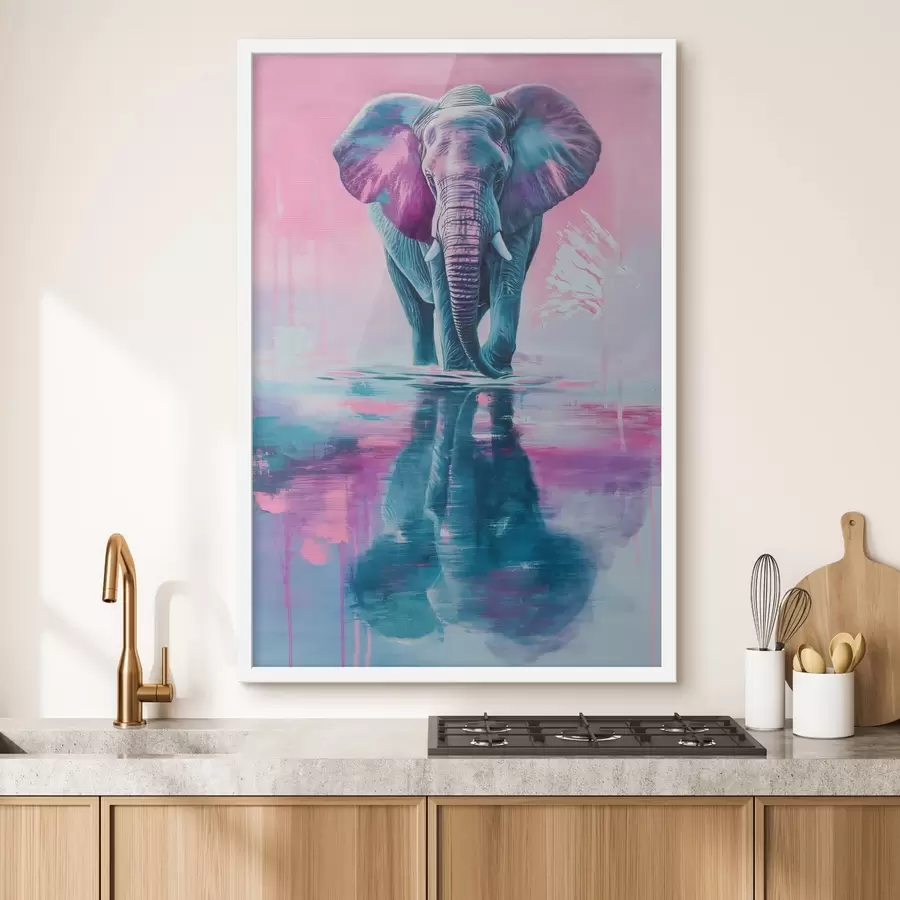 Papier peint Éléphant f46032