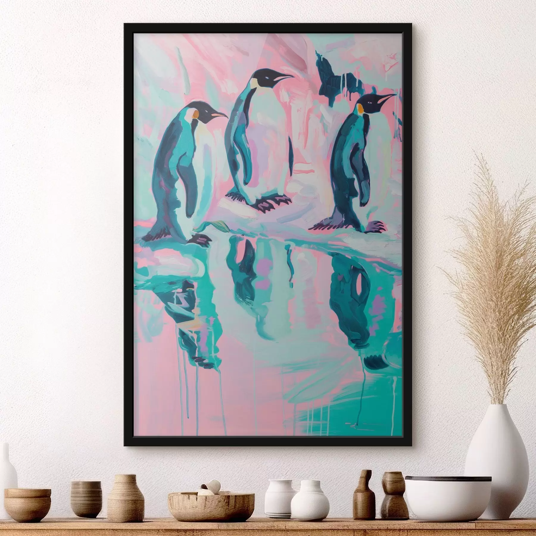 Papier peint Pingouins f46033