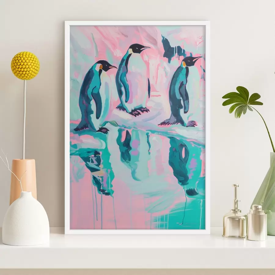 Papier peint Pingouins f46033
