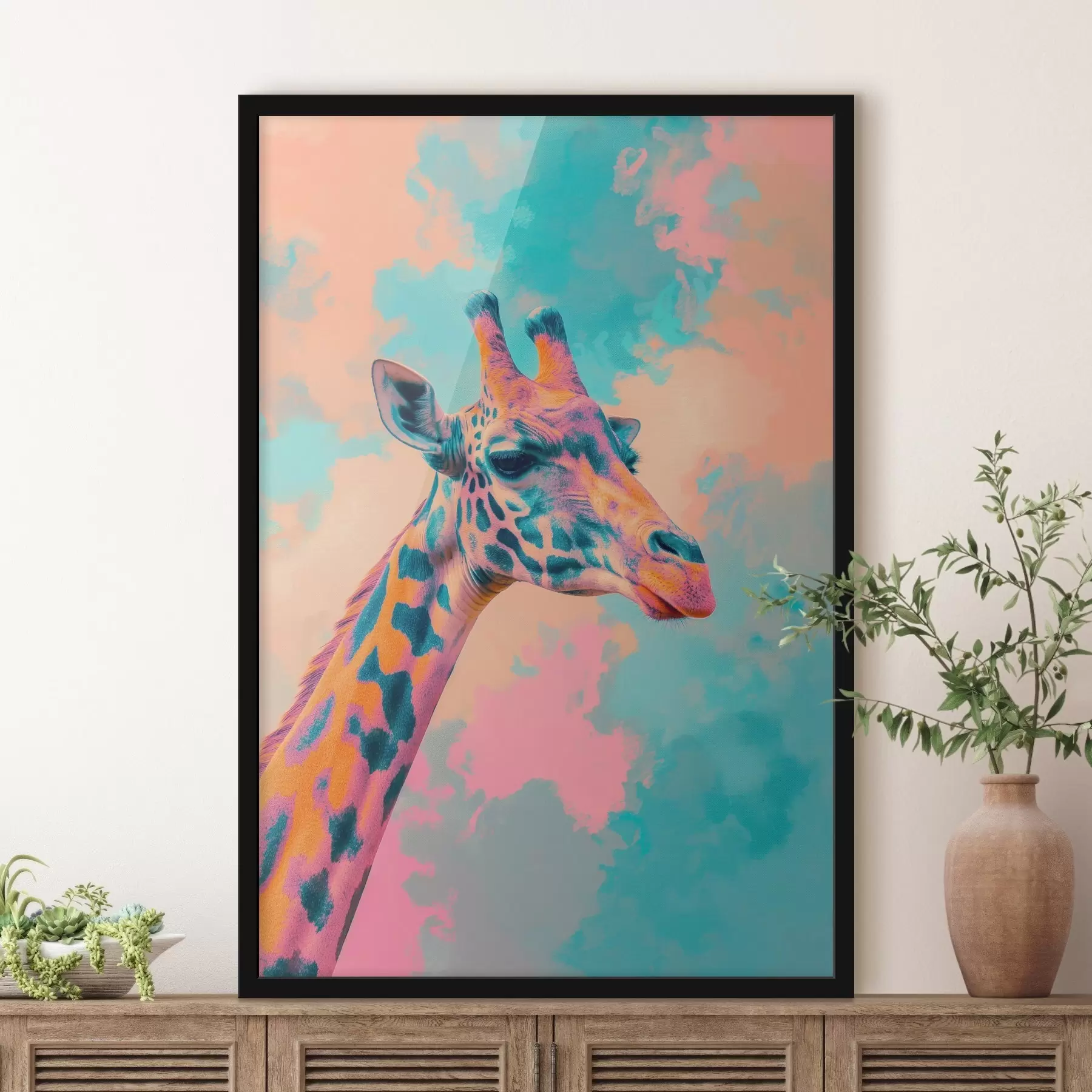 Papier peint Girafe f46037