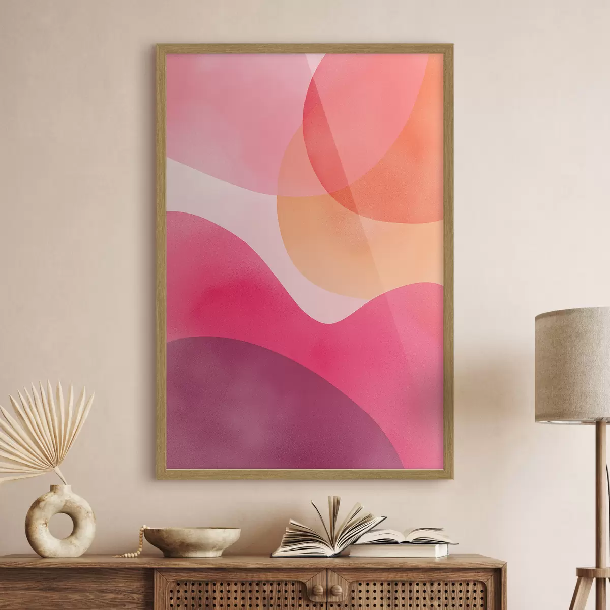 Poster Vagues abstraites f46052