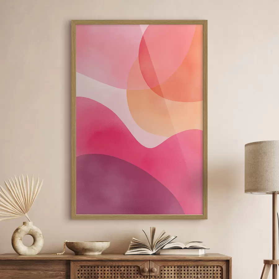 Papier peint Vagues abstraites f46052