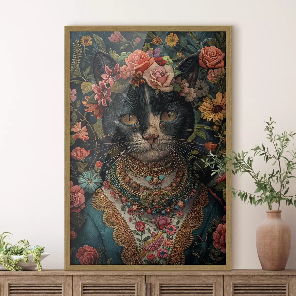 Poster Portrait de chat f46056