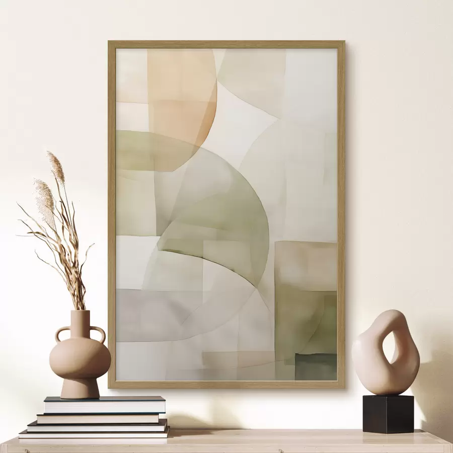 Papier peint Géométrie et souvenir f45929