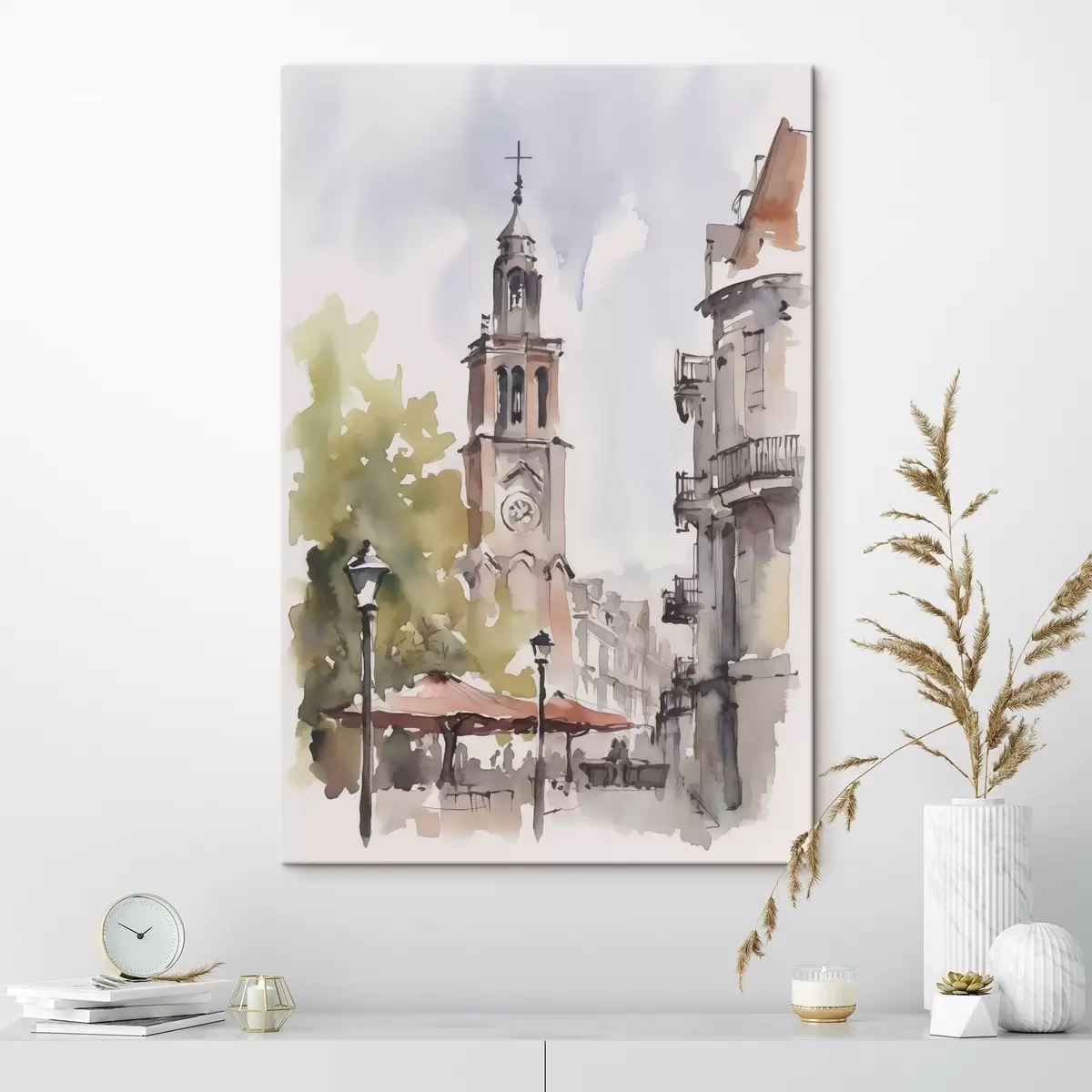 Tableau Paysage urbain s46121