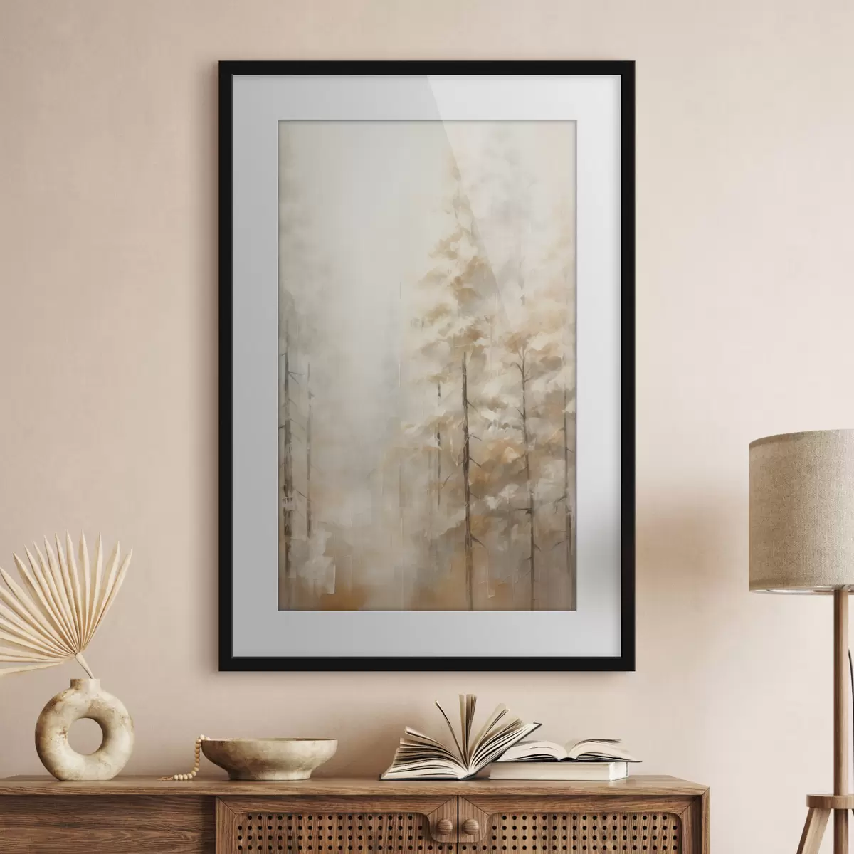 Poster Forêt et envol f46123