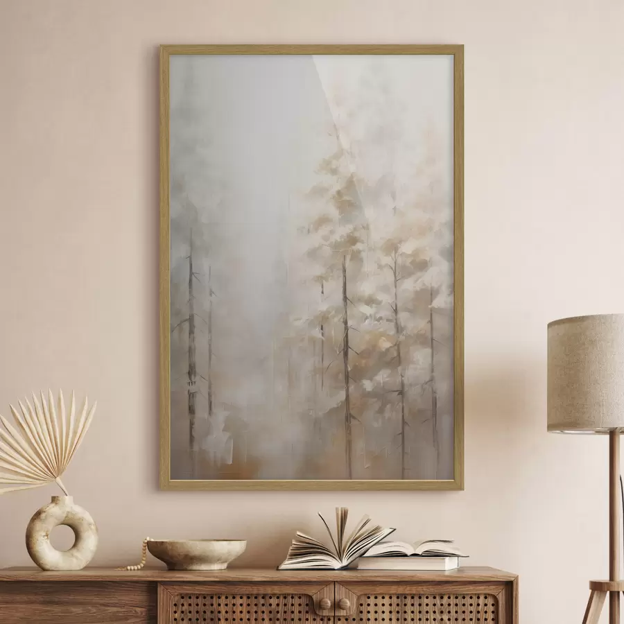 Papier peint Forêt et envol f46123