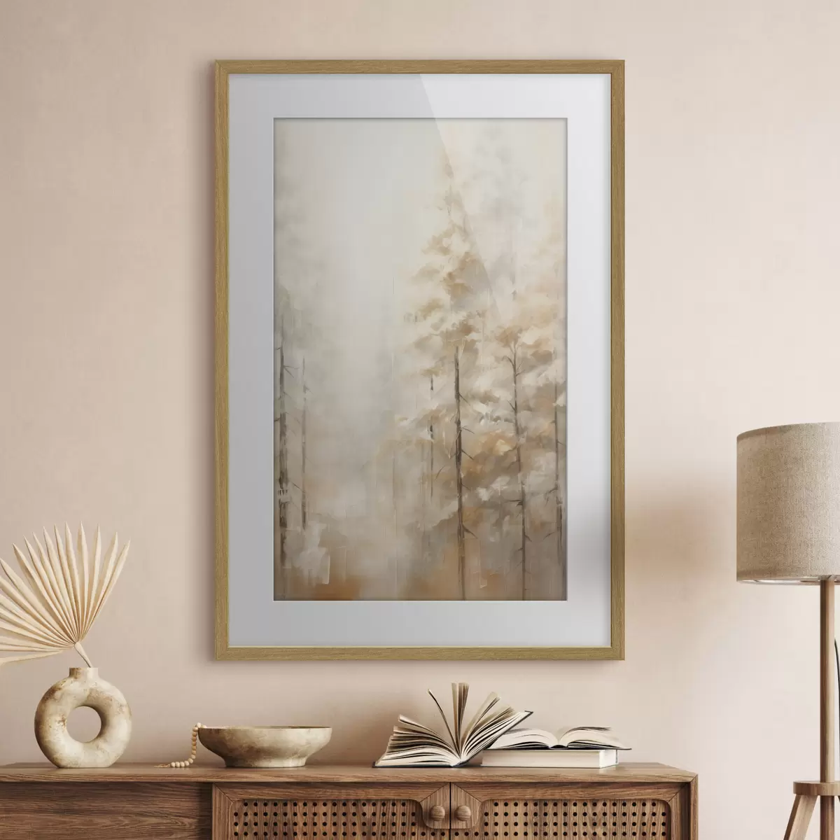 Poster Forêt et envol f46123